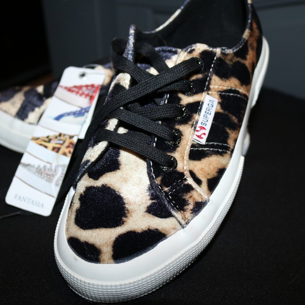 Superga Leopard Print Women's Shoes